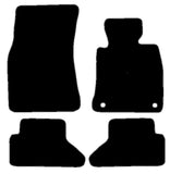 BMW 6 Series E64 Convertible 2004-2010 Black Tailored Carpet Car Mats NV HITECH