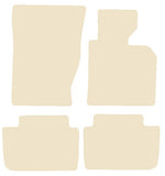 BMW X3 E83 2005-2010 Beige Luxury Velour Tailored Car Mats NV HITECH