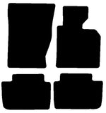 BMW X3 E83 2005-2010 Black Tailored Carpet Car Mats NV HITECH