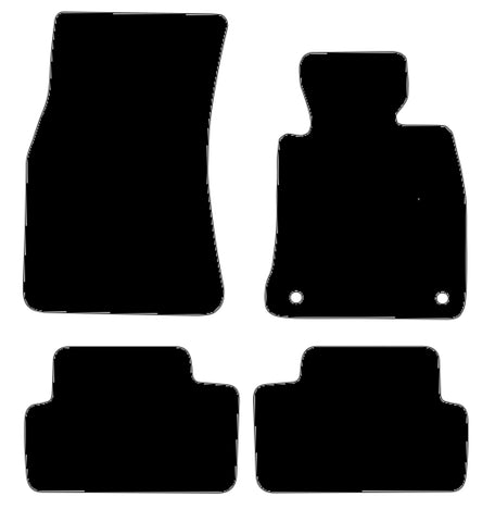 BMW 6 Series E63 Coupe 2004-2010 Tailored Luxury Carpet Car Mats HITECH