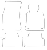 BMW 6 Series E63 Coupe 2004-2010 Tailored VS Rubber Car Mats