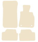 BMW 1 Series 5dr E87 2004-2011 Beige Luxury Velour Tailored Car Mats NV HITECH