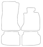 BMW 7 Series Saloon F01 2008-2012 Tailored VS Rubber Car Mats