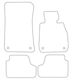 BMW 3 Series Convertible E93 2007-2013 Tailored VS Rubber Car Mats