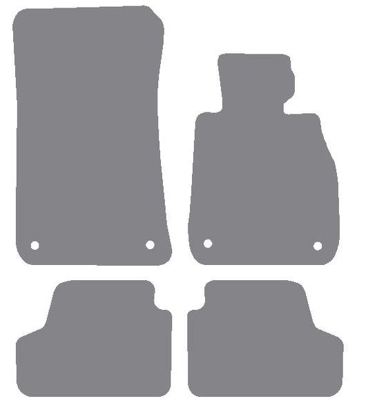 BMW 3 Series Convertible E93 2007-2013 Grey Premium Carpet Tailored Car Mats NV HITECH