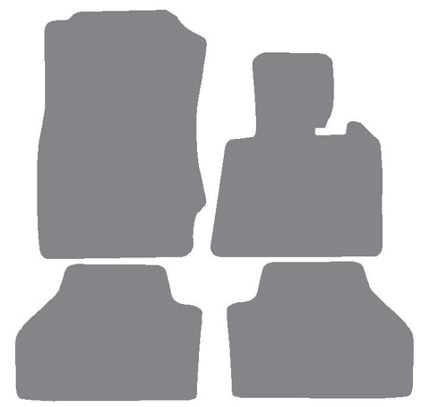 BMW X3 F25 2011-2017 Grey Premium Carpet Tailored Car Mats NV HITECH