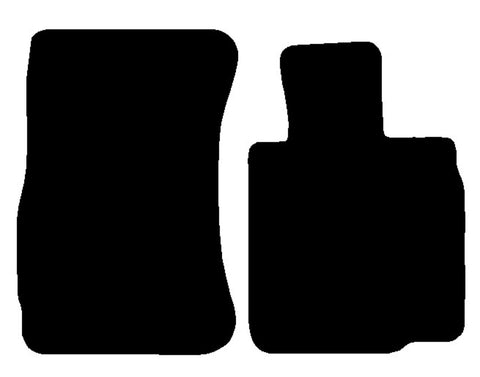 BMW Z4 E89 2009-2016 Black Luxury Velour Tailored Car Mats NV HITECH