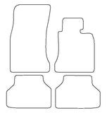 BMW 5 Series (E60) 4dr Saloon / Touring 2003-2004 Tailored VS Rubber Car Mats