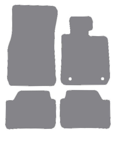 BMW 1 Series 3dr F21 / 5dr F20 2011-2019 Grey Premium Carpet Tailored Car Mats NV HITECH