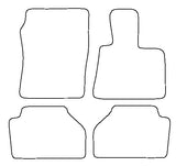 BMW X4 F26 2014-2018 Tailored VS Rubber Car Mats