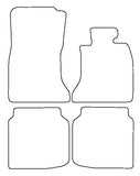 BMW 7 Series Saloon LWB F02 2008-2015 Tailored VS Rubber Car Mats