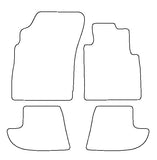 Bentley Continental GT Coupe 2012-2018 Tailored VS Rubber Car Mats