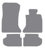 BMW 5 Series (F10) Saloon / (F11) Touring Facelift LCI 2013-2017 Grey Premium Carpet Tailored Car Mats NV HITECH