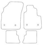 Bentley Continental GTC Convertible 2005-2011 Tailored VS Rubber Car Mats