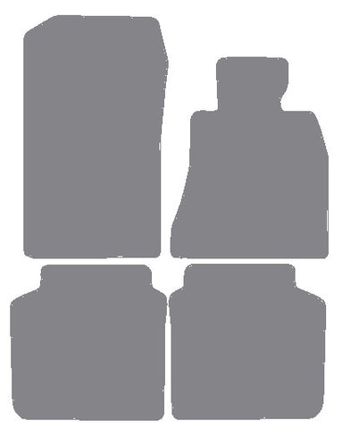 BMW 7 Series LWB G12 2015 onwards Grey Premium Carpet Tailored Car Mats NV HITECH
