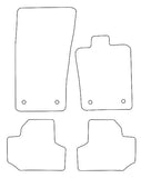 Bentley Continental GT / GTC 3Rd Generation 2018 onwards Tailored VS Rubber Car Mats