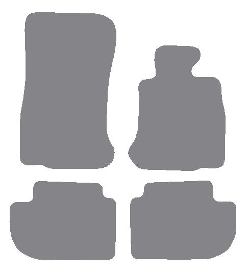 BMW 6 Series Gran Coupe F06 2011-2018 Grey Premium Carpet Tailored Car Mats NV HITECH