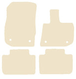 BMW X3 G01 2018 onwards Beige Luxury Velour Tailored Car Mats NV HITECH