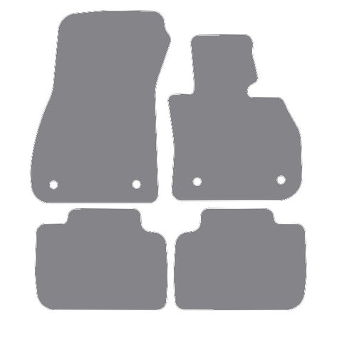 BMW X1 F48 2015 onwards Grey Premium Carpet Tailored Car Mats NV HITECH