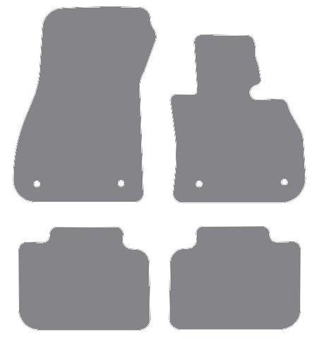 BMW X2 F39 2018 onwards Grey Premium Carpet Tailored Car Mats NV HITECH