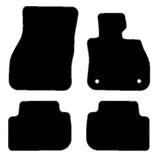 BMW 1 Series 5Dr Hatchback F40 2019 onwards Black Premium Carpet Tailored Car Mats NV HITECH
