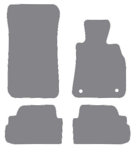 BMW 1 Series 3Dr E81 2007-2013 Grey Premium Carpet Tailored Car Mats NV HITECH