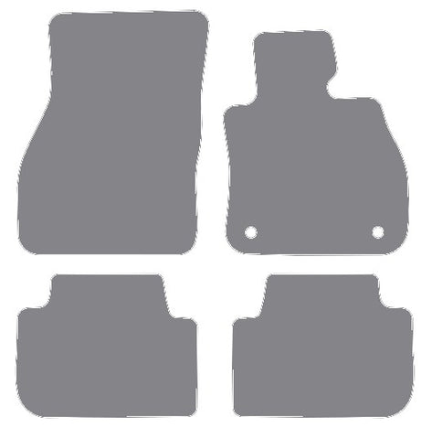 BMW 2 Series Gran Coupe F44 2019 onwards Grey Premium Carpet Tailored Car Mats NV HITECH