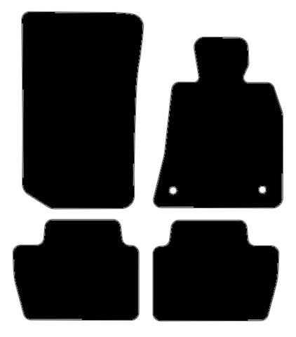 BMW 4 Series Coupe G22 2020 onwards Tailored Luxury Carpet Car Mats HITECH