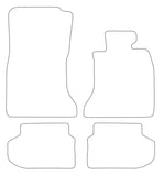 BMW 7 Series Saloon F01 LCI Facelift 2013-2015 Tailored VS Rubber Car Mats