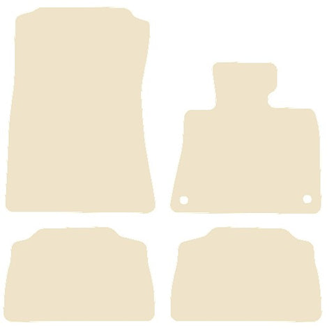 BMW X6 G06 2020 onwards Beige Luxury Velour Tailored Car Mats NV HITECH