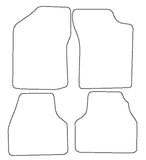 Citroen BX 1985-1995 Tailored VS Rubber Car Mats