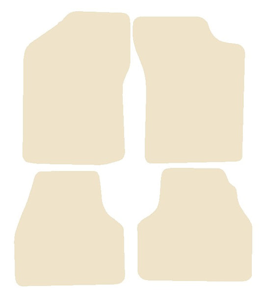 Citroen BX 1985-1995 Beige Luxury Velour Tailored Car Mats NV HITECH