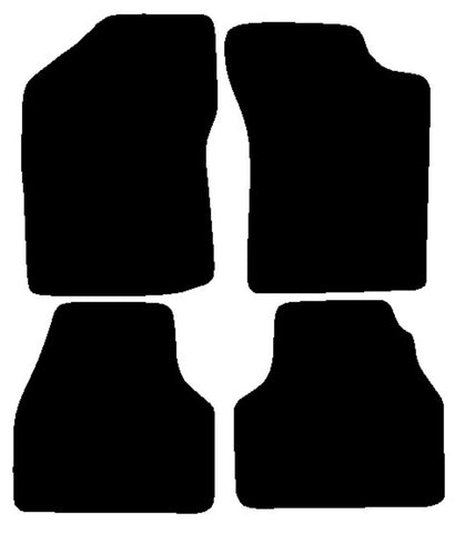 Citroen Synergie 1995-2002 Black Premium Carpet Tailored Car Mats NV HITECH