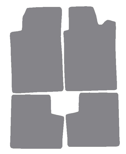 Citroen Xantia 1993-2001 Grey Premium Carpet Tailored Car Mats NV HITECH