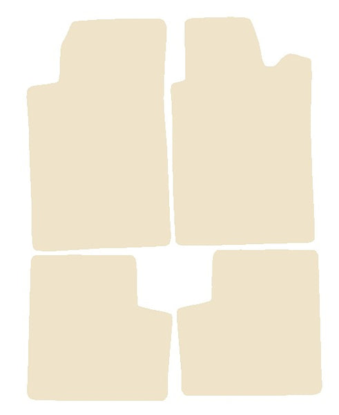 Citroen Xantia 1993-2001 Beige Luxury Velour Tailored Car Mats NV HITECH
