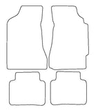 Chrysler Neon 1996-1999 Tailored VS Rubber Car Mats