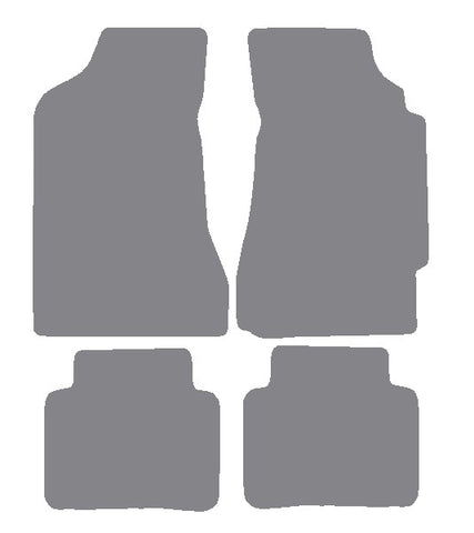 Chrysler Neon 1996-1999 Grey Premium Carpet Tailored Car Mats NV HITECH