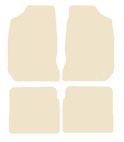 Chrysler PT Cruiser 2000-2008 Beige Luxury Velour Tailored Car Mats NV HITECH
