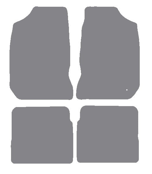 Chrysler PT Cruiser 2000-2008 Grey Premium Carpet Tailored Car Mats NV HITECH