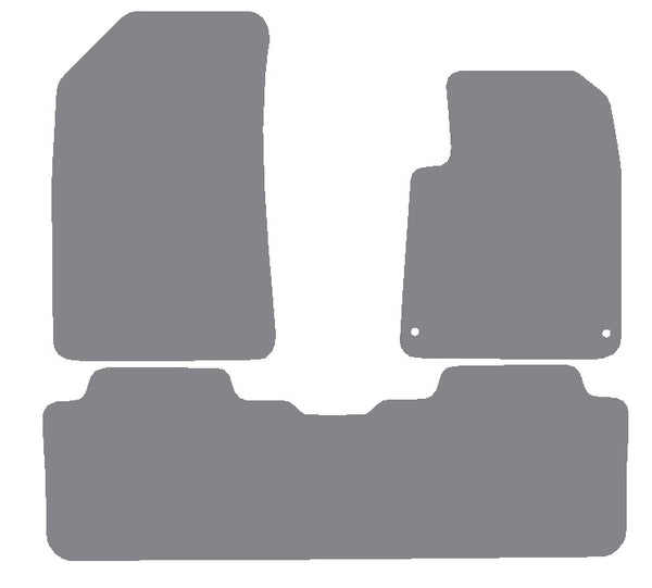 Citroen C5 2000-2007 Grey Premium Carpet Tailored Car Mats NV HITECH