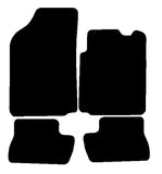 Citroen C2 2003-2009 Black Luxury Velour Tailored Car Mats NV HITECH