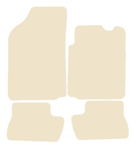 Citroen C2 2003-2009 Beige Luxury Velour Tailored Car Mats NV HITECH
