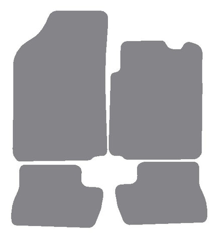 Citroen C2 2003-2009 Grey Premium Carpet Tailored Car Mats NV HITECH