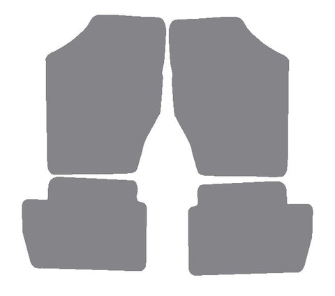 Citroen C4 Hatchback / Coupe 2004-2010 Grey Premium Carpet Tailored Car Mats NV HITECH