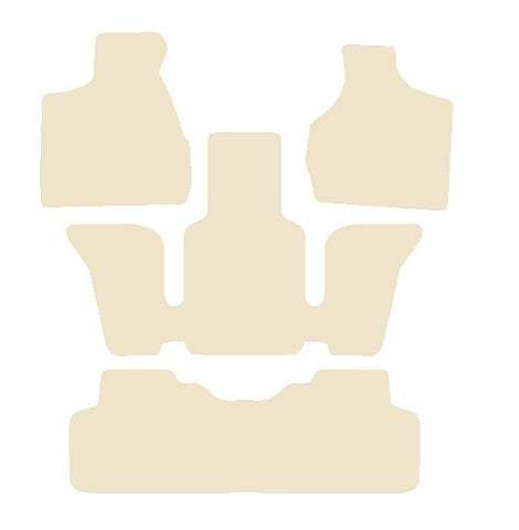 Chrysler Grand Voyager 1997-2001 Beige Luxury Velour Tailored Car Mats NV HITECH