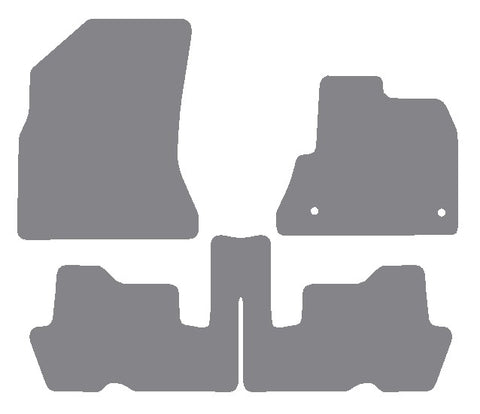 Citroen C4 Picasso 2006-2013 Grey Premium Carpet Tailored Car Mats NV HITECH