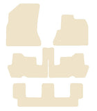 Citroen C4 Grand Picasso 2007-2013 Beige Luxury Velour Tailored Car Mats NV HITECH