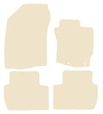Citroen C-Crosser 2008-2012 Beige Luxury Velour Tailored Car Mats NV HITECH