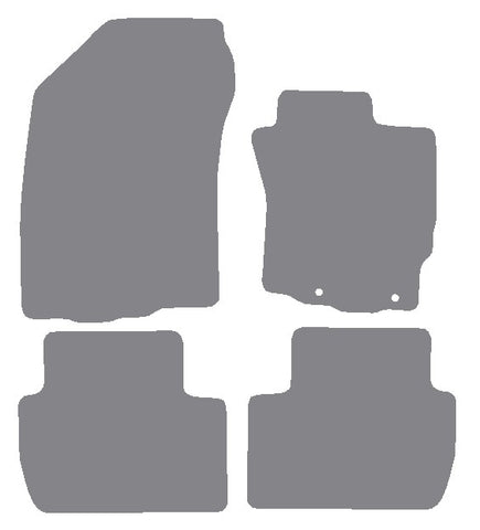 Citroen C-Crosser 2008-2012 Grey Premium Carpet Tailored Car Mats NV HITECH