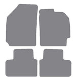 Chevrolet Matiz 2005-2009 Grey Premium Carpet Tailored Car Mats NV HITECH